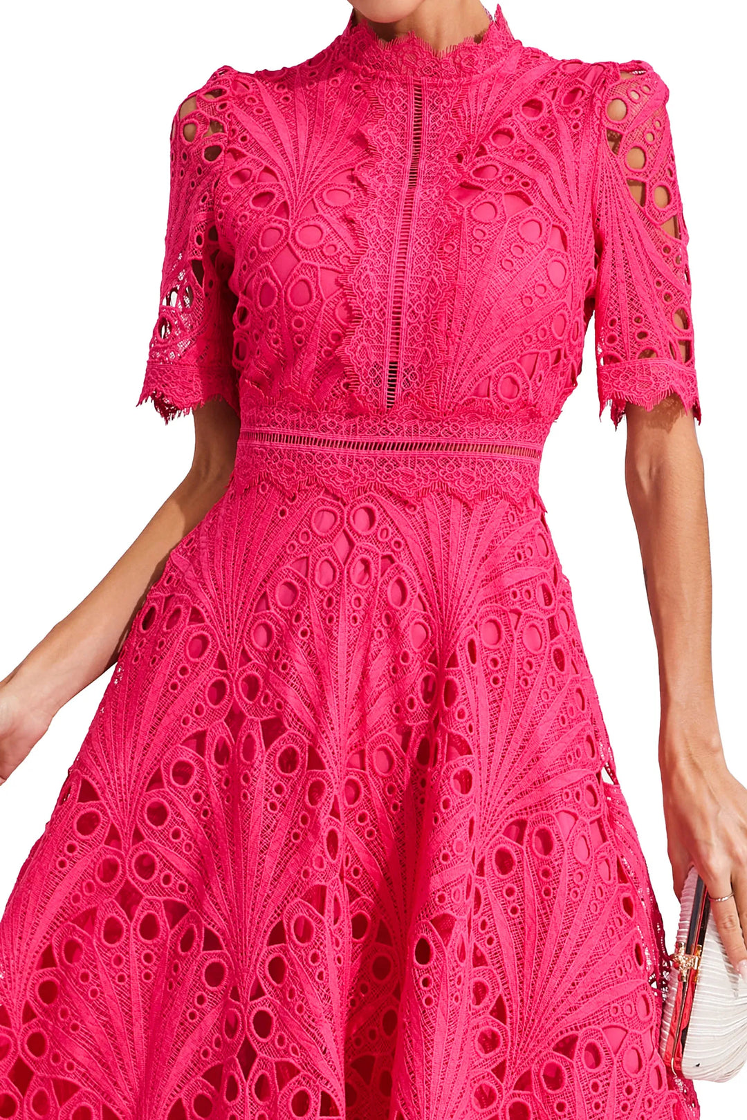 Charlotte | Detailed Midi Dress