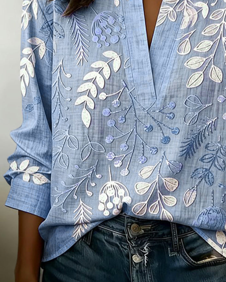 Elena | V-Neck Blouse