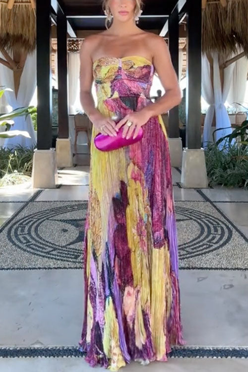 Celia | Floral Maxi Dress