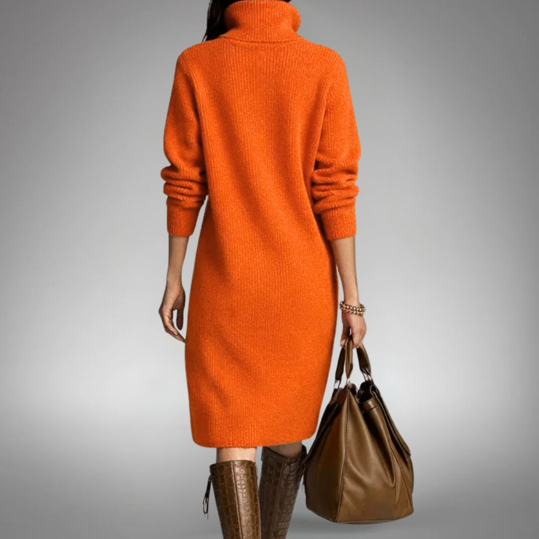 Evelyn | Knit Polo Dress