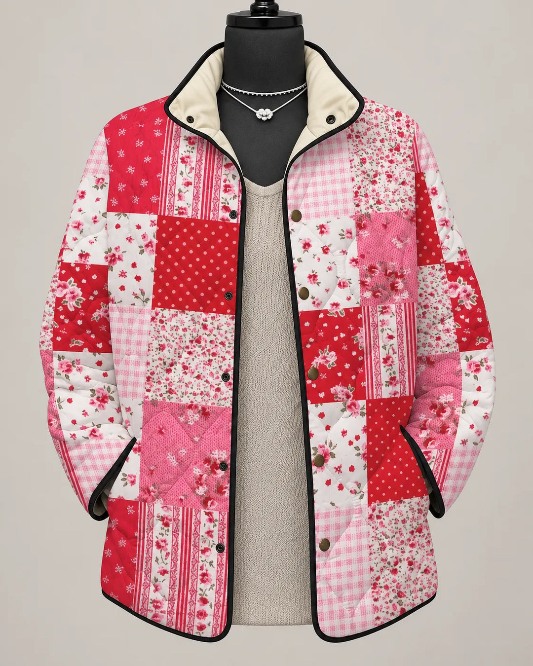 Vivienne | Meadow Bloom Quilted Jacket