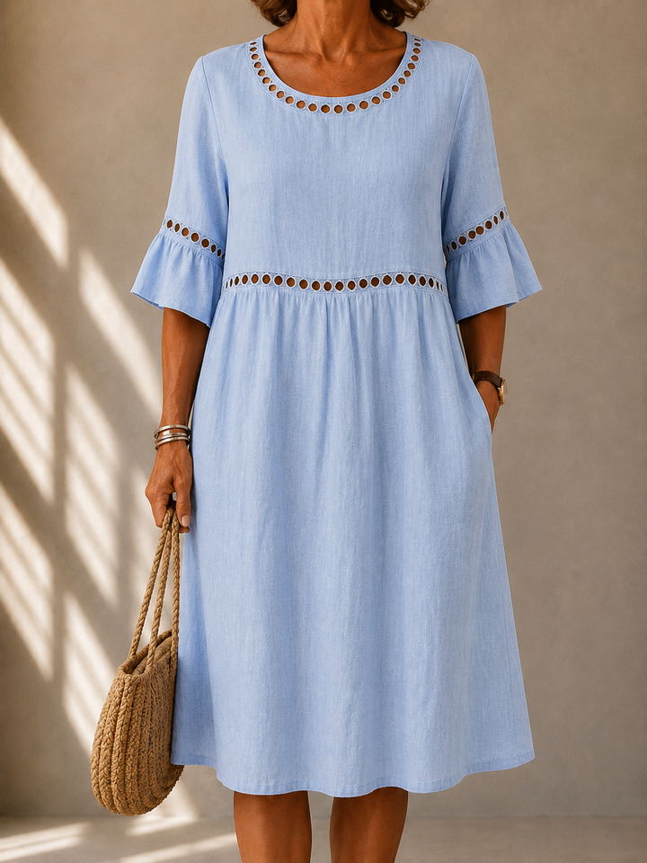 Ada | Eyelet Dress