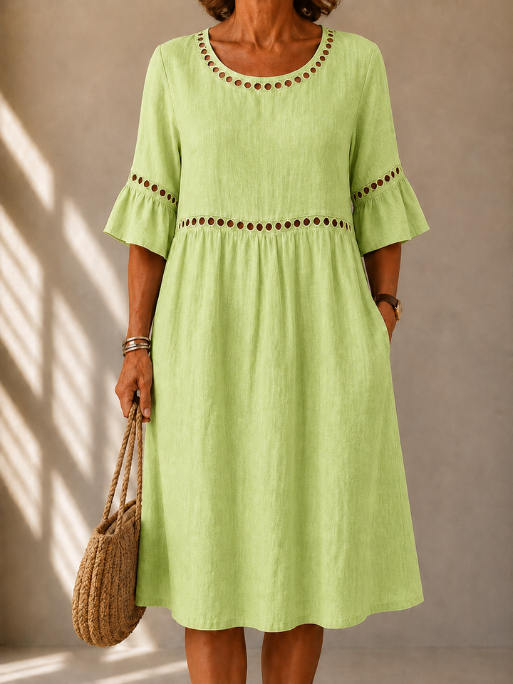 Ada | Eyelet Dress