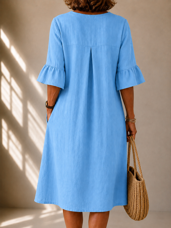 Amelia™ | Button Dress