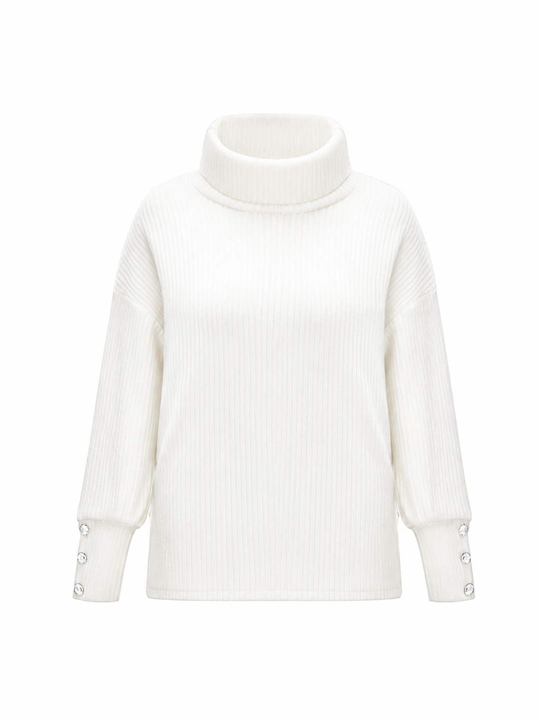 Luna | Ribbed Cowl Sweater