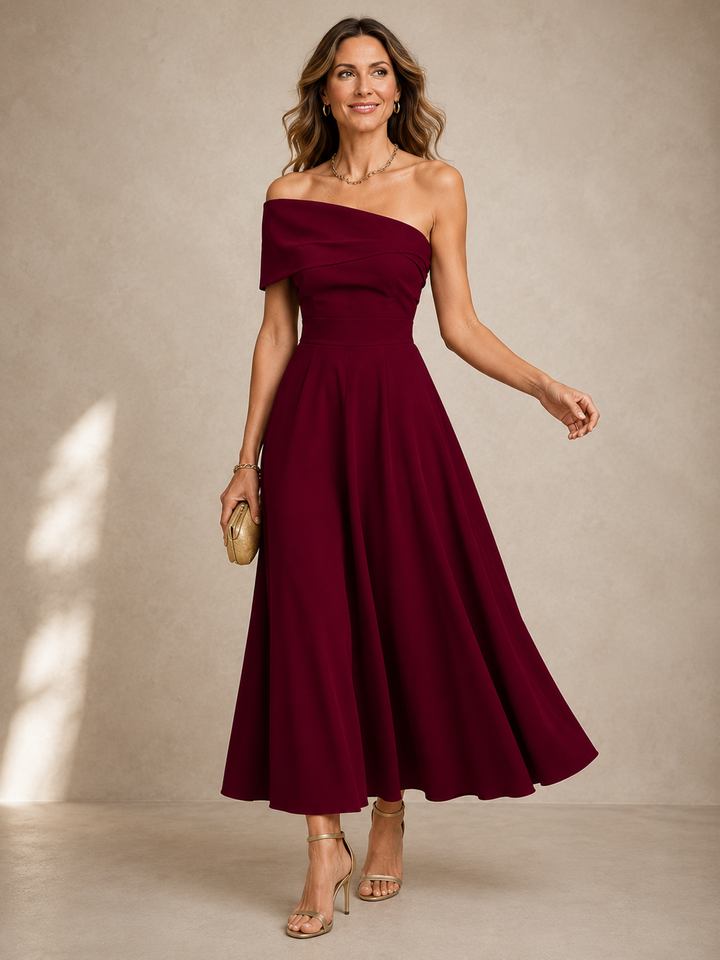 Violet | Graceful Sweeping Maxi Dress for Women