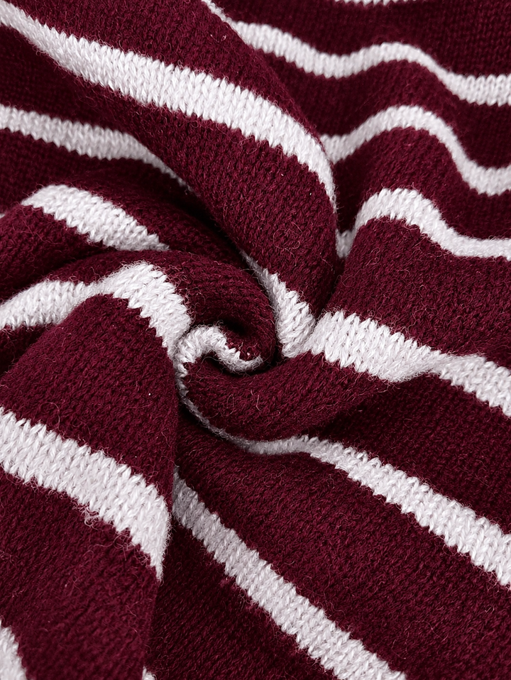 Mabel | Striped Knit Cardigan for Women