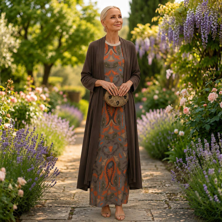 Victoria | Printed Maxi Dress