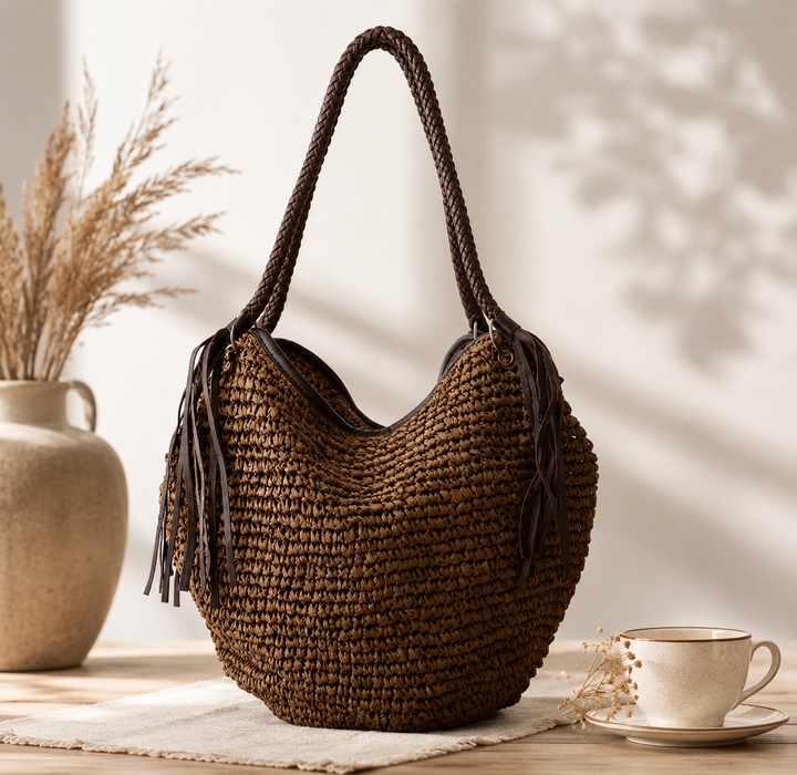 Rosie™ | The Tassel Hobo Tote