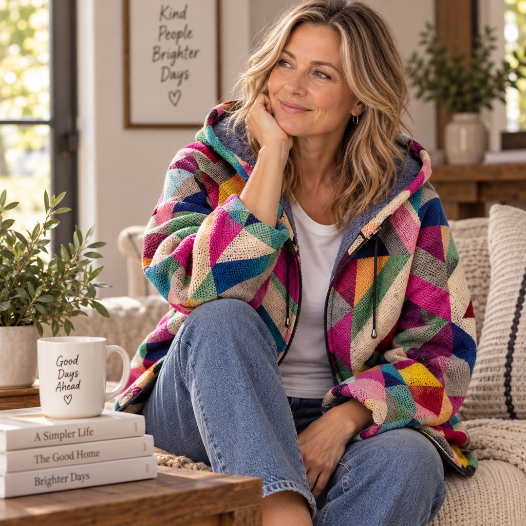 Marlow | Sweatshirt mit geometrischem Muster