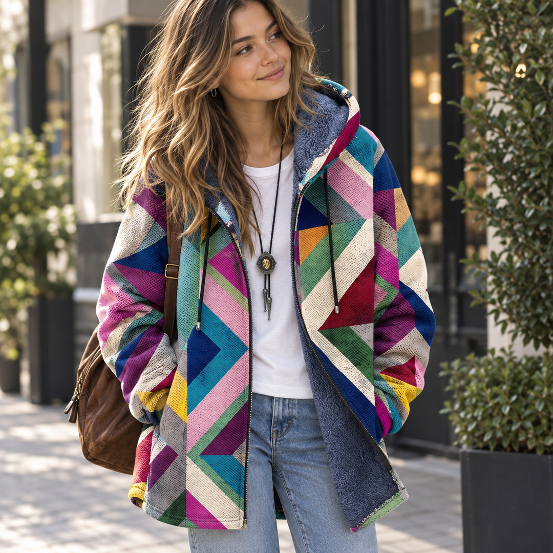 Marlow | Sweatshirt mit geometrischem Muster