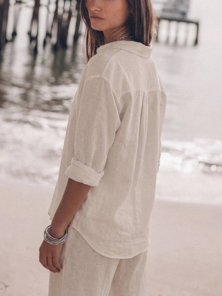 Harper | Cotton Relaxed Two-Piece Set