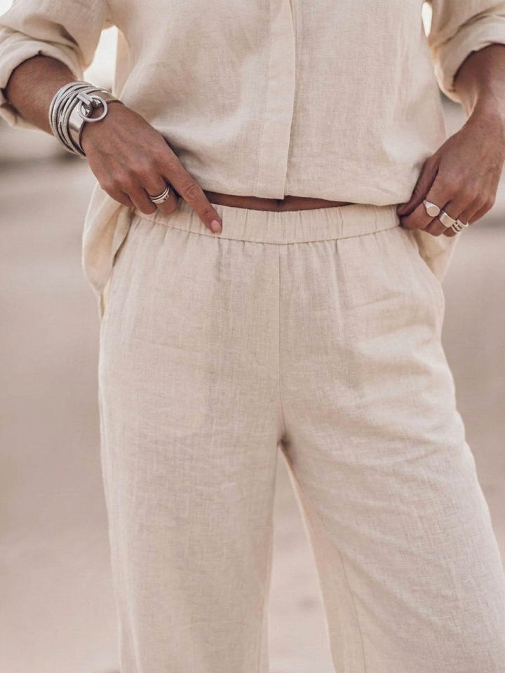 Harper | Cotton Relaxed Two-Piece Set
