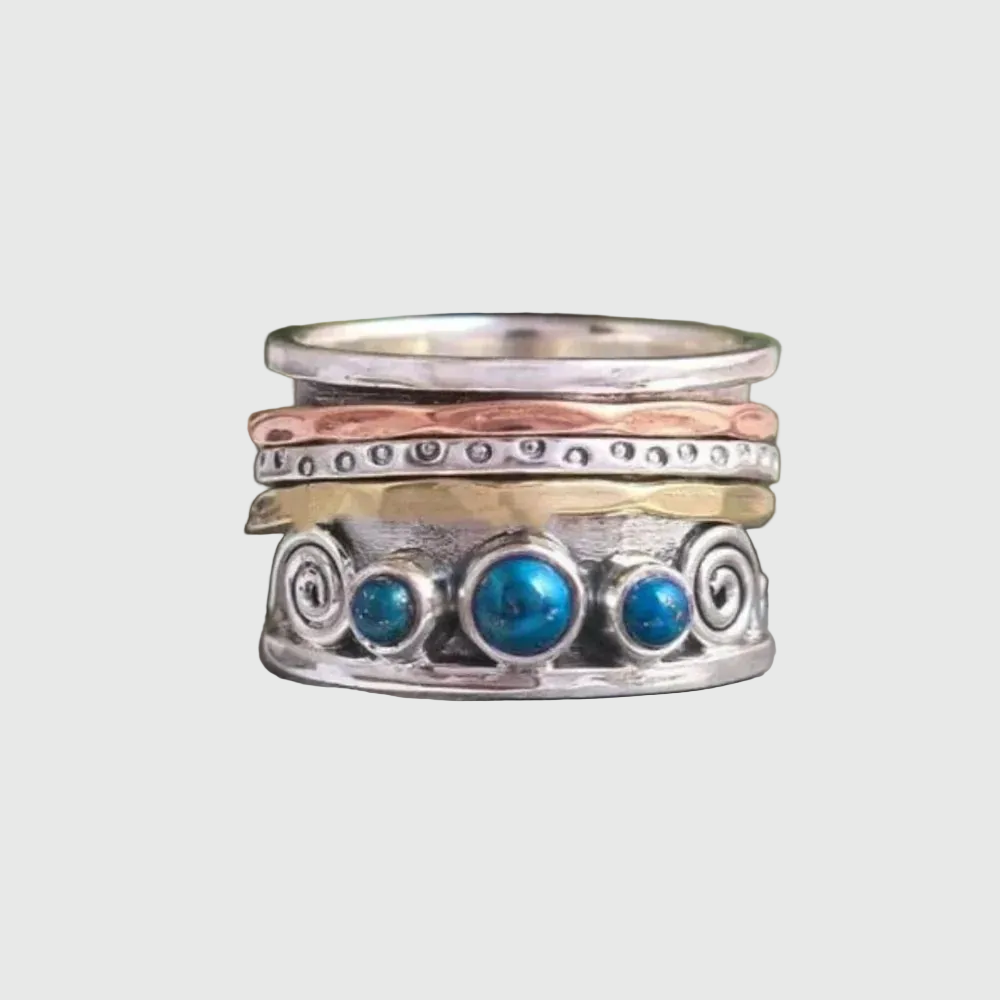 Bohemian Sapphire Meditation Ring