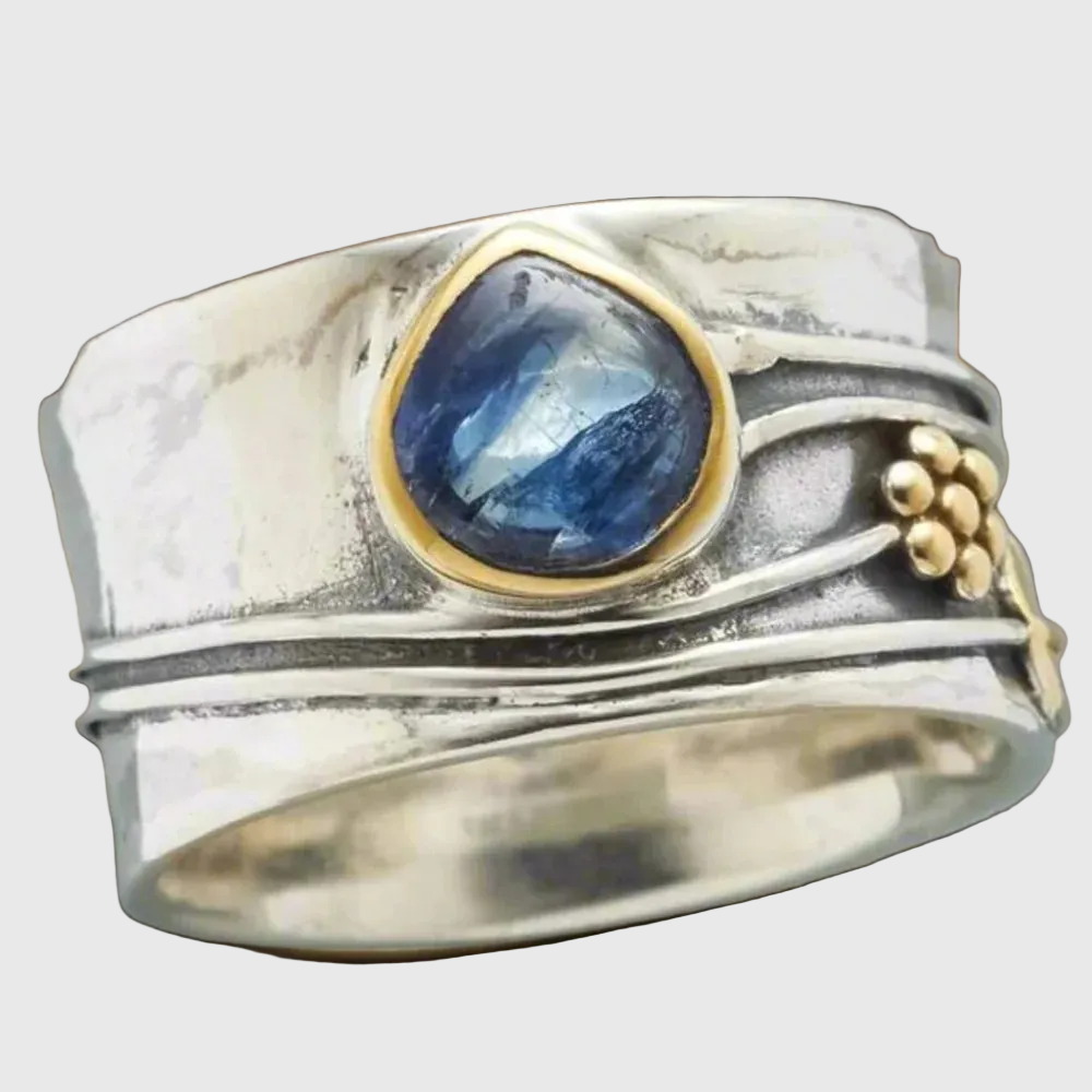 Bohemian Gemstone Meditation Ring