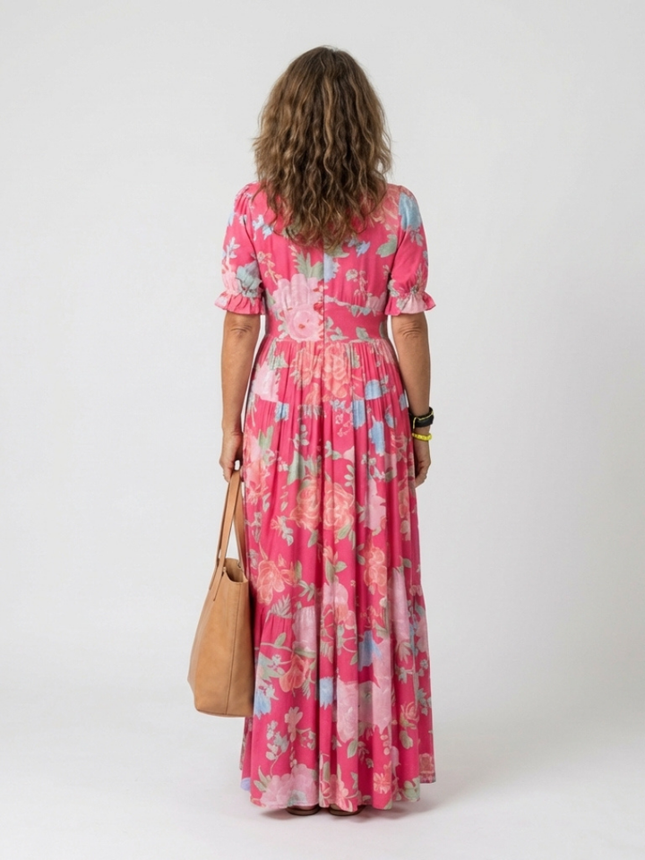 Sophie | Floral Pleated Dress