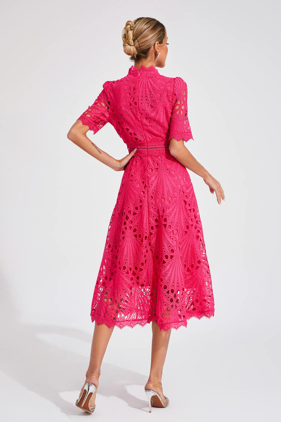 Charlotte | Detailed Midi Dress