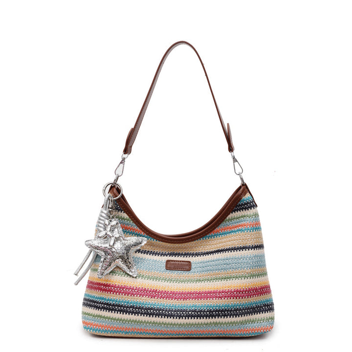 The Striped Boho Shoulder Bag