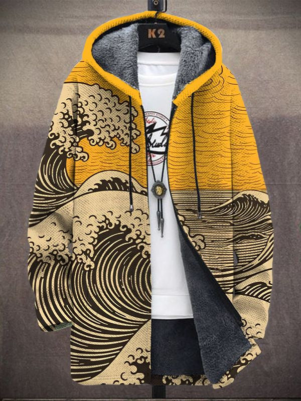 Selene | Abstract Print Cardigan