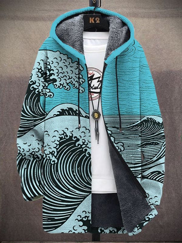 Selene | Abstract Print Cardigan
