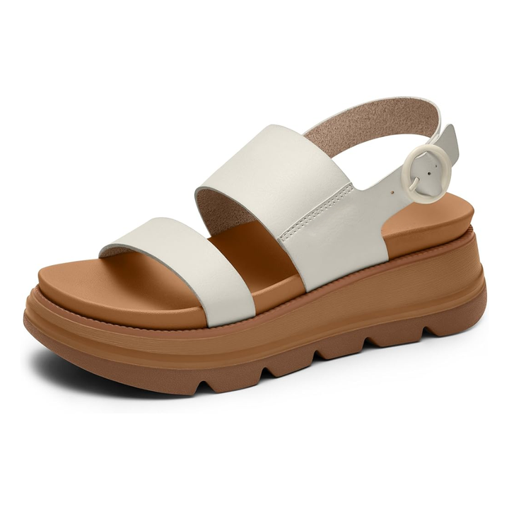 Nora | Cushioned Platform Wedge Sandals