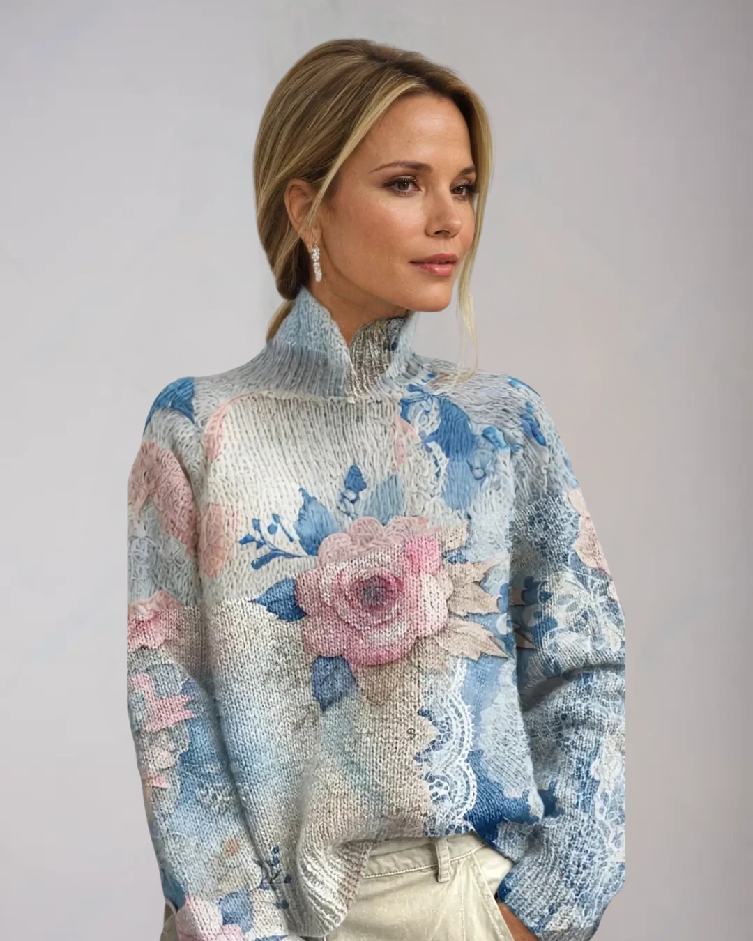 Elena | Knit Turtleneck Sweater