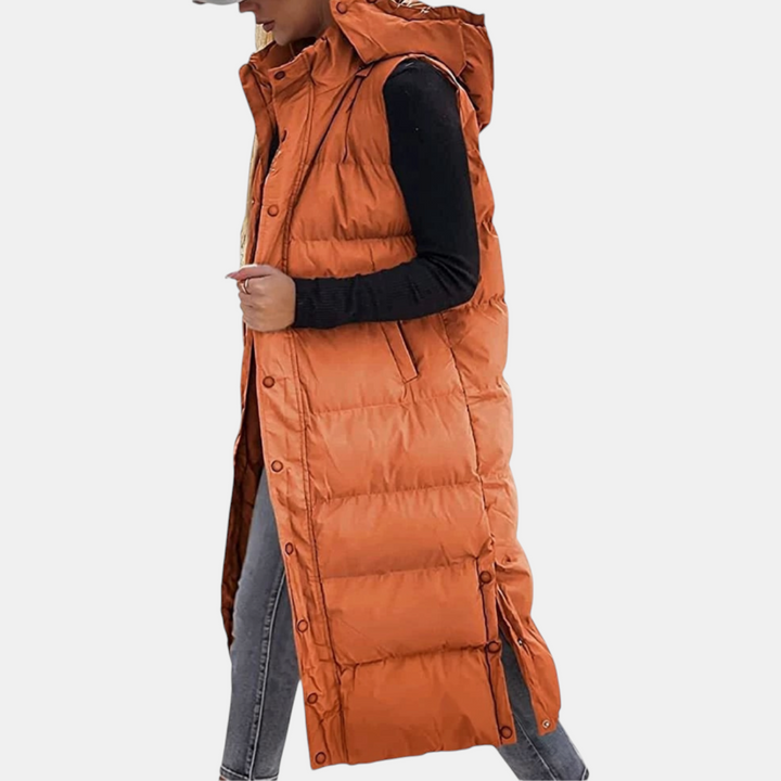 Mira | Hooded Quilted Vest