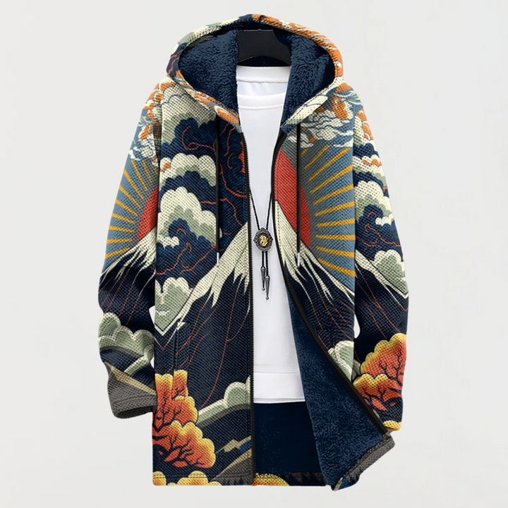 Wren | Sweatshirt mit Sonnenaufgangsmotiv