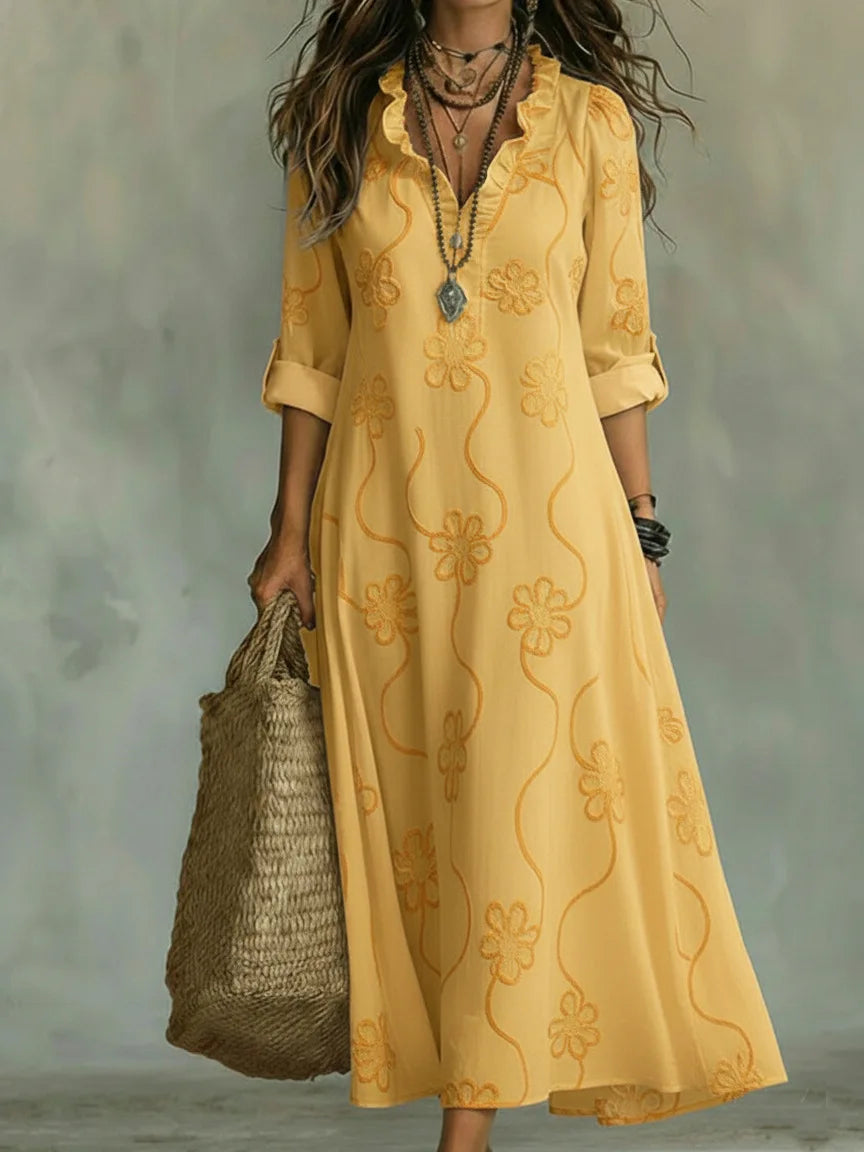 Hadley | Floral Maxi Dress for Summer Days