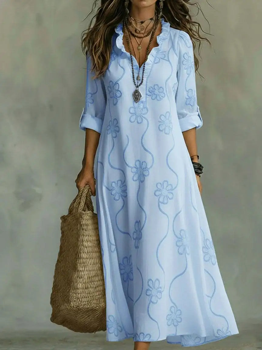 Hadley | Floral Maxi Dress for Summer Days