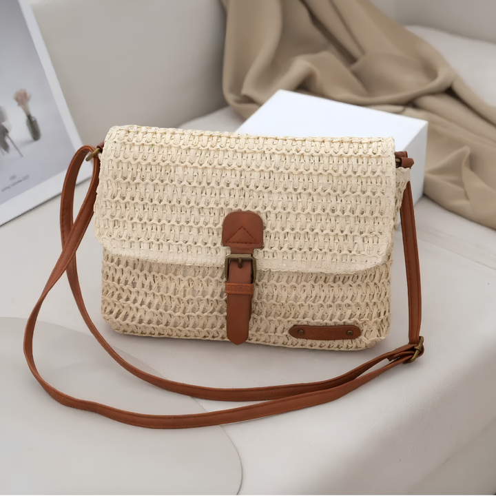 Emily Woven Crossbody Bag
