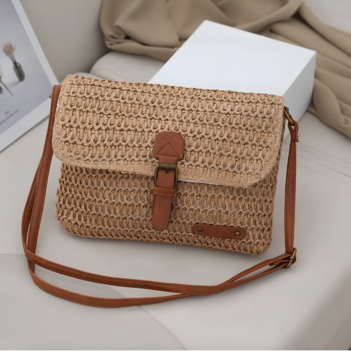 Emily Woven Crossbody Bag