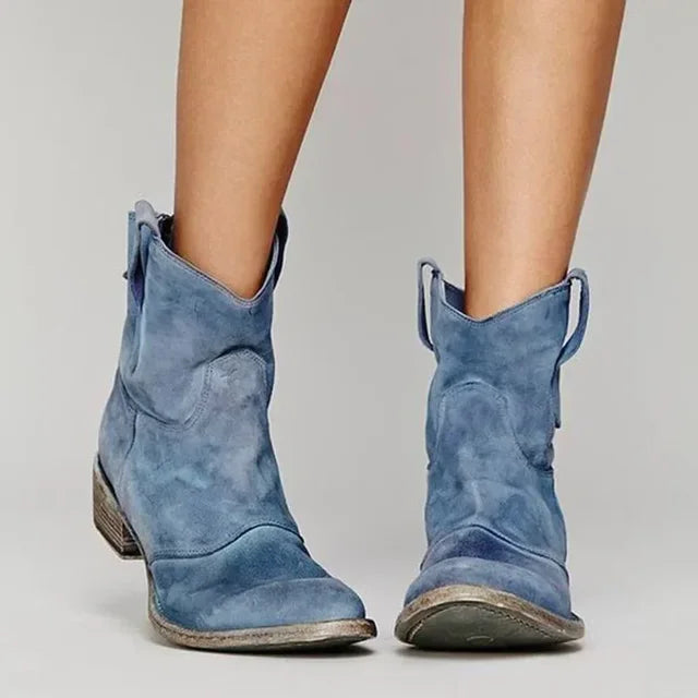 Mireille | Western Ankle Boots