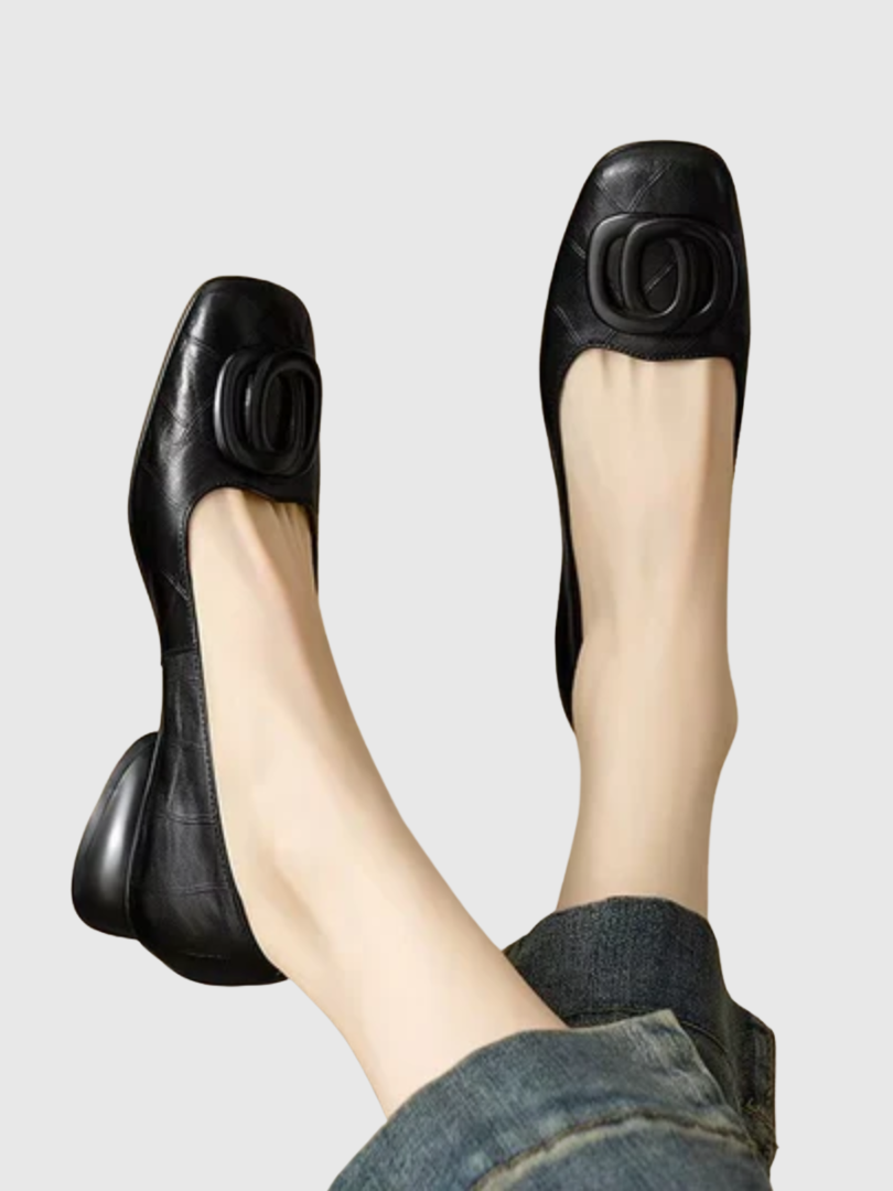 Kirsten™ | Leather Flats