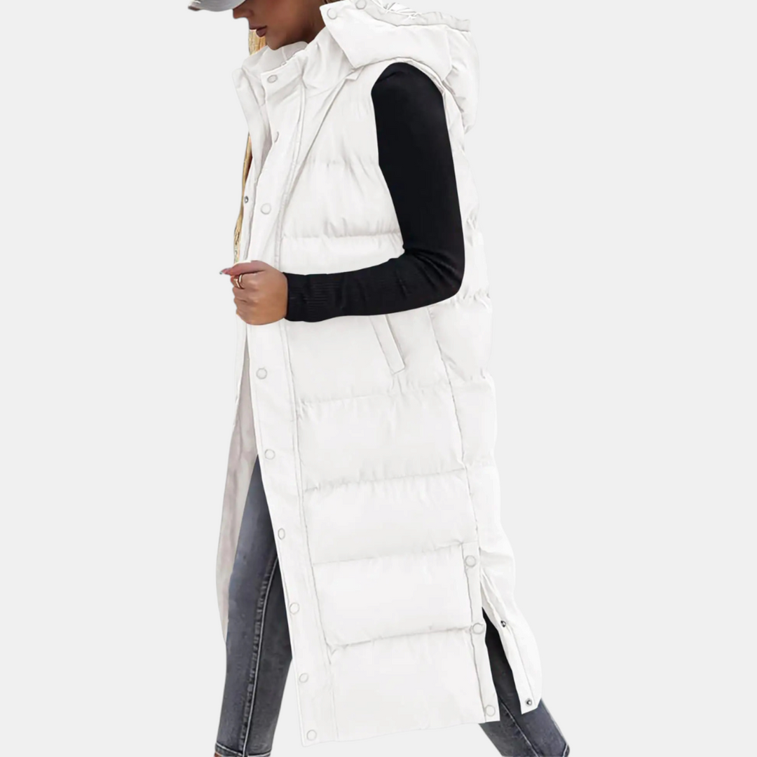 Mira | Hooded Quilted Vest