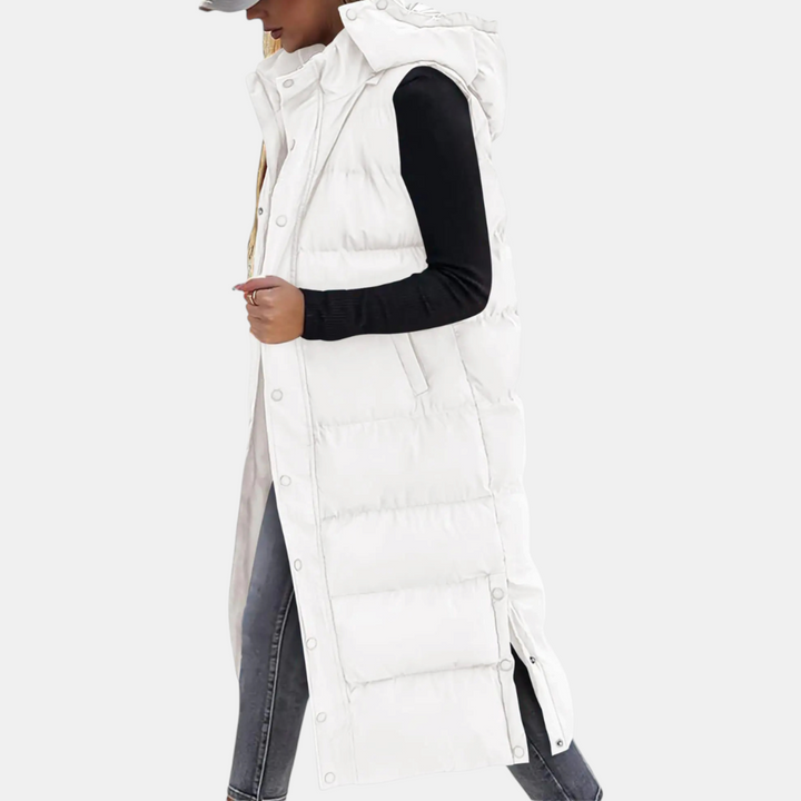 Mira | Hooded Quilted Vest