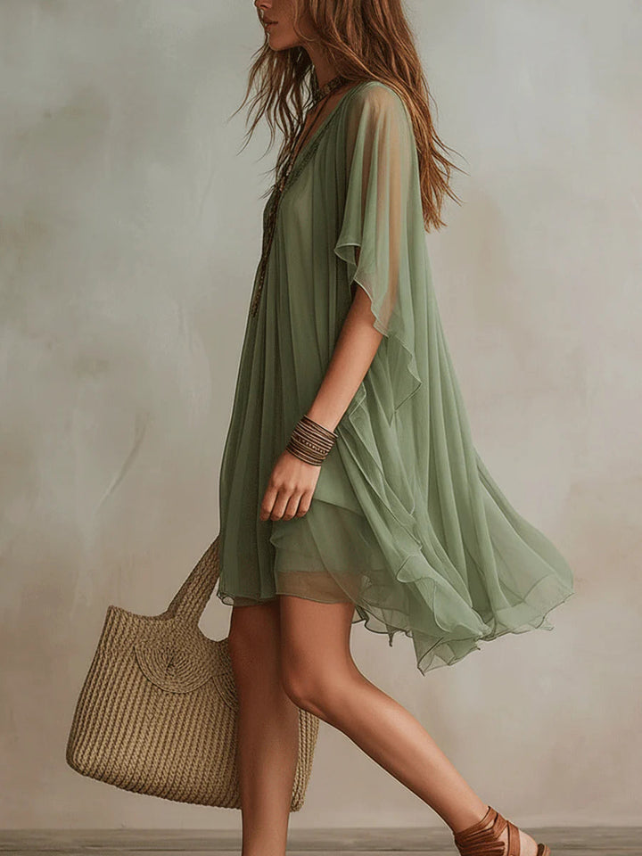 Sophie | V-Neck Mini Dress