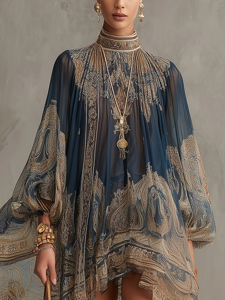 Elara | Chiffon Mini Dress