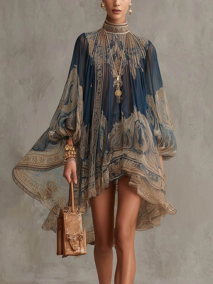Elara | Chiffon Mini Dress
