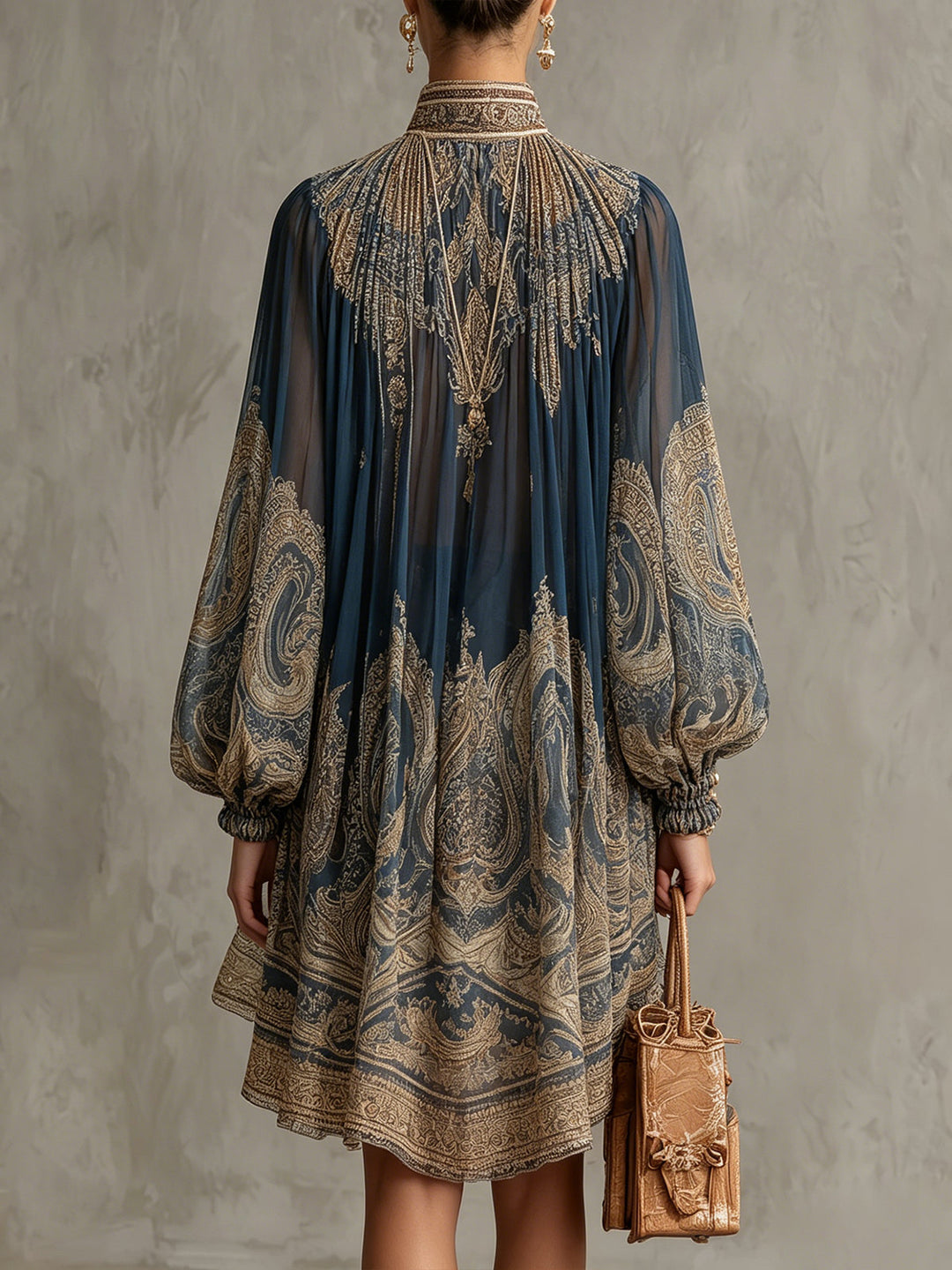 Elara | Chiffon Mini Dress