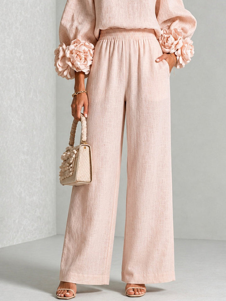 AMANDA | FLORAL CUFF TWO-PIECE SET