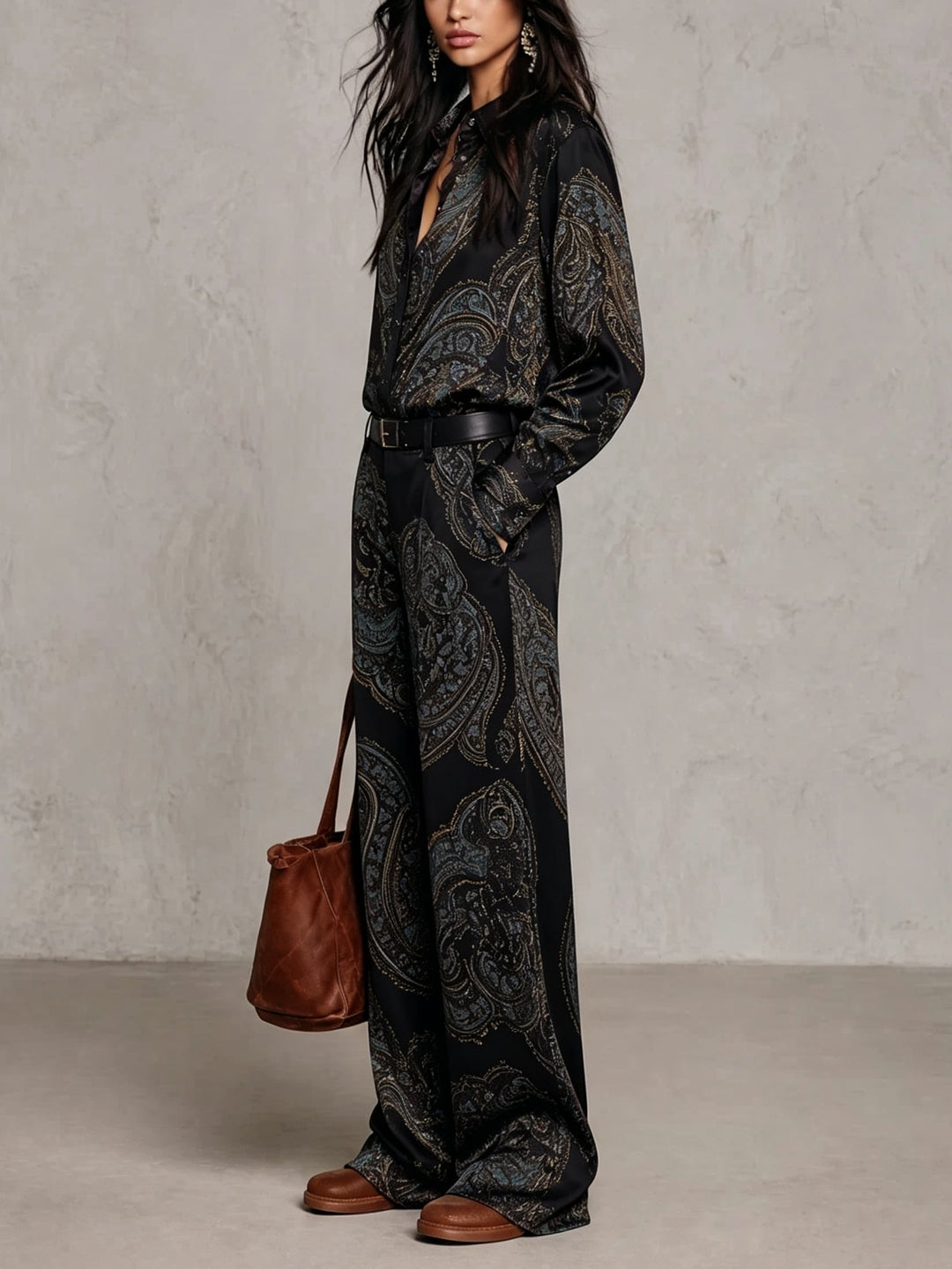 Cecilia | Print Trouser Set