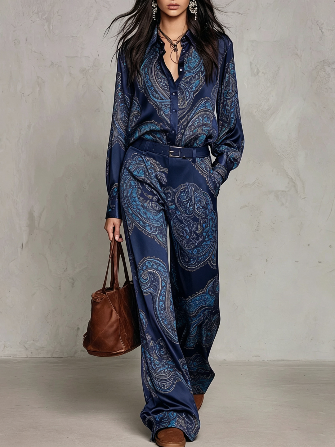Cecilia | Print Trouser Set