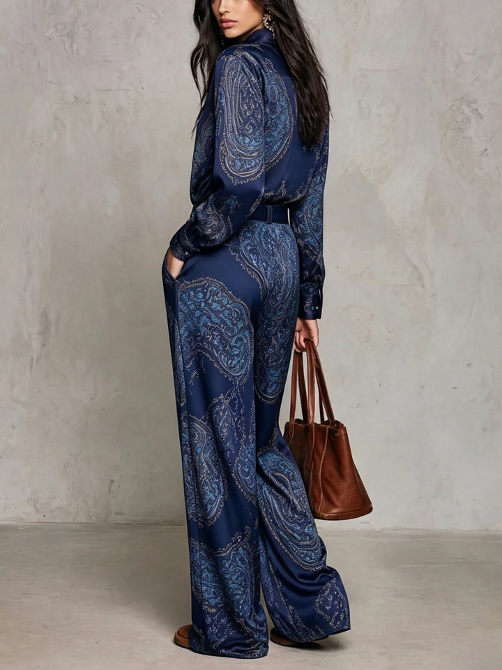 Cecilia | Print Trouser Set