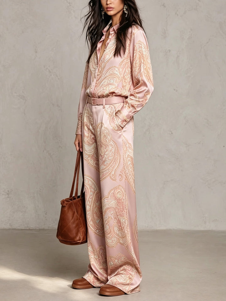 Cecilia | Print Trouser Set