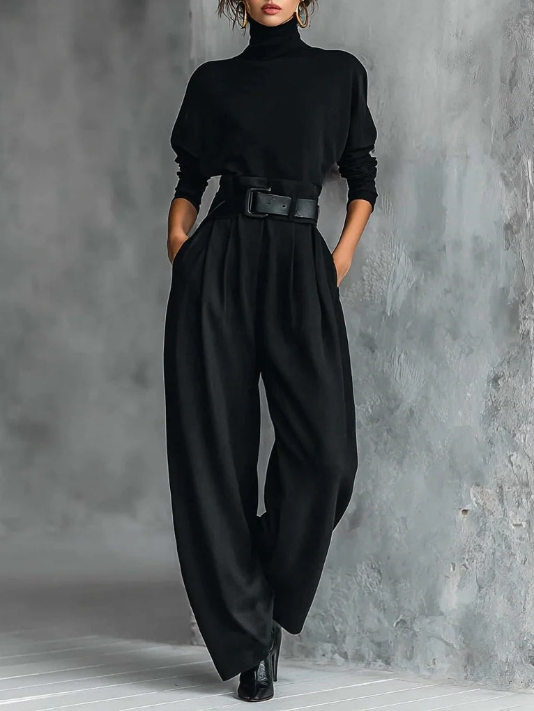 Clara | Turtleneck Sweater Set