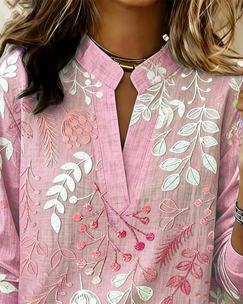 Elena | V-Neck Blouse