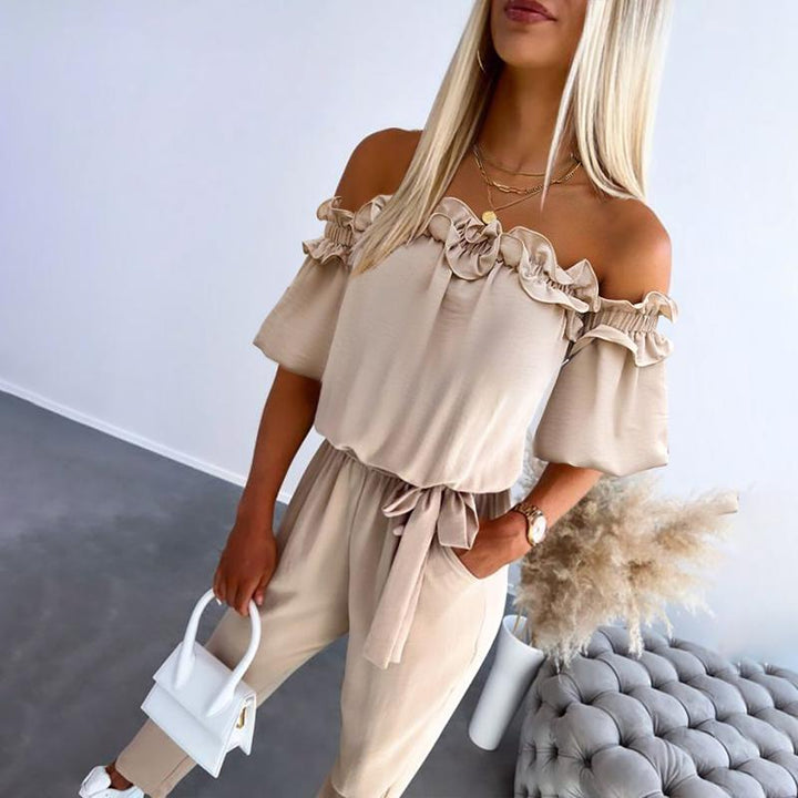 Luna | Off Shoulder Jumpsuit