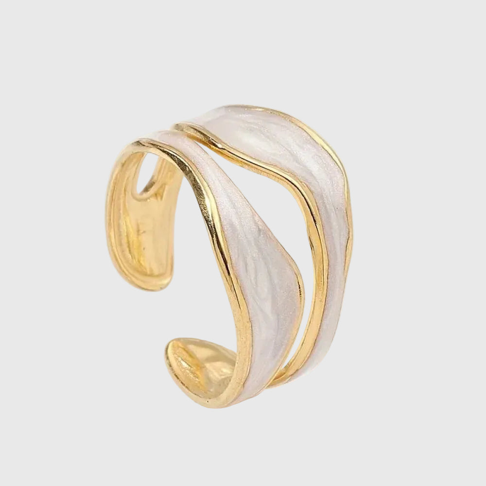 Antique White Gold Ring