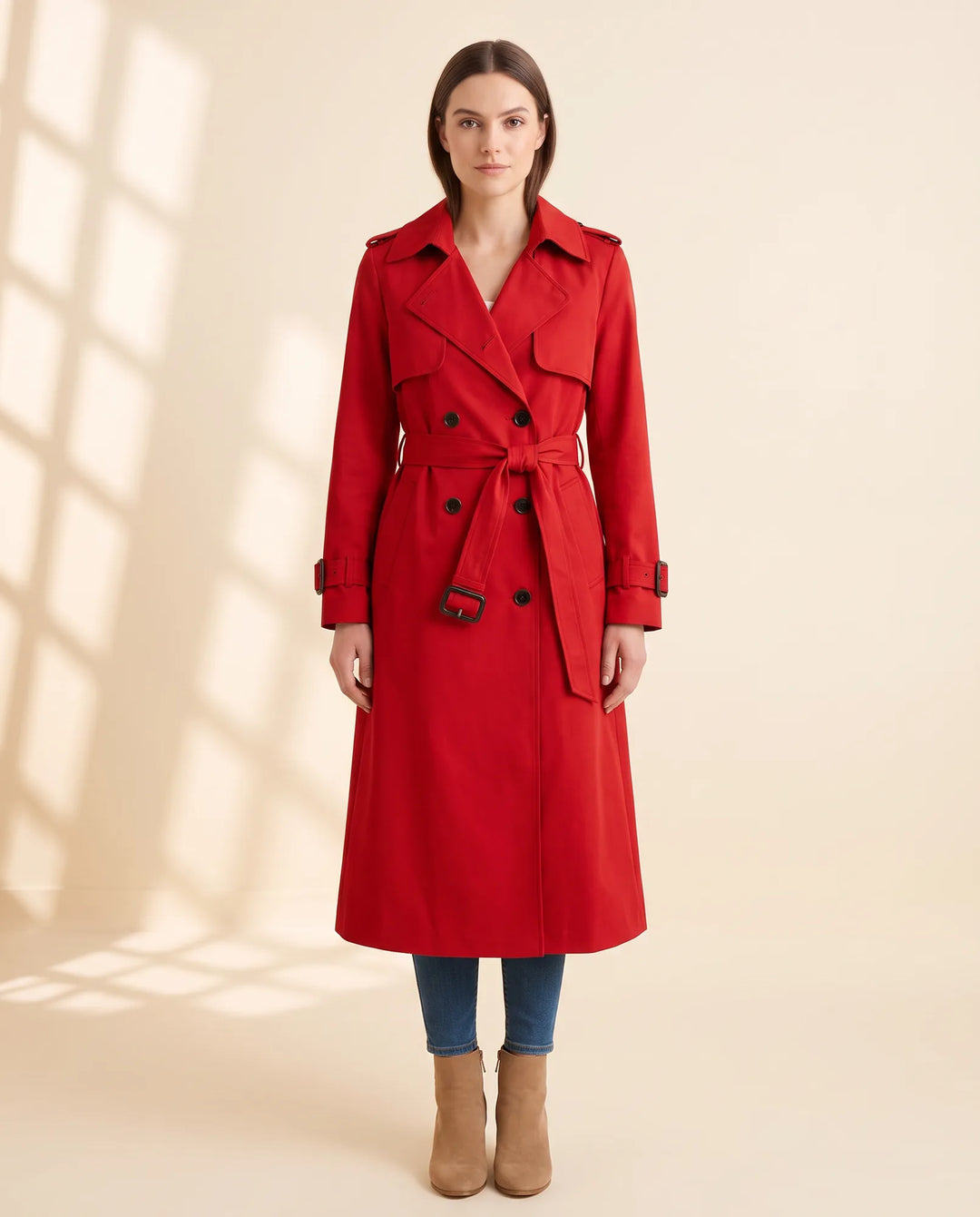 Aria | Belted Trench Coat